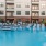Swimming pool with waterfall at Trailside at Reedy Point Apartments